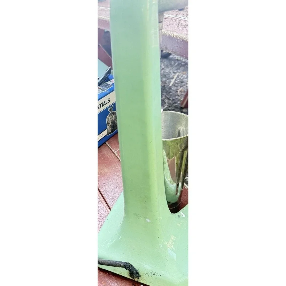 Vintage Hamilton Beach Model 30 Milk Shake Mixer Green Malt Blender for Repair